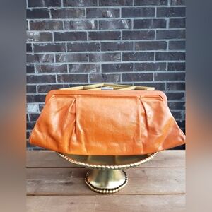 HOBO INTERNATIONAL **EUC** Clutch Orange